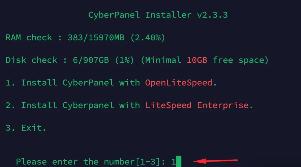 How to Install CyberPanel on Linux : A Comprehensive Guide – Queue Index Web Solutions插图4