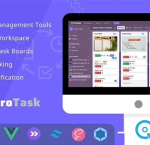 ProTask v1.2.3 A teamwork project management tool including time tracking