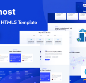 LANHOST is a modern, clean, and simple HTML5 landing page template designed for hosting services. It is fully responsive, adapting perfectly to any mobile or tablet device, and built on the Bootstrap framework. The code is well-organized and includes comments for each element, making it easy to understand. The template is W3C compliant and features a functional AJAX contact form.